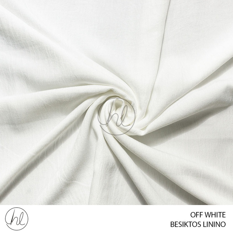 Besiktos Linino 51 Off White 145cm Per M