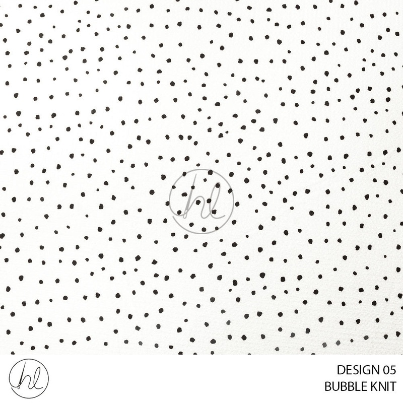 Bubble Knit 51 White Design 05 150cm Per M
