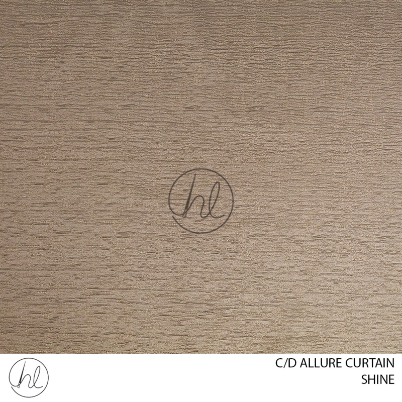 C/D Allure Curtain CP 280cm Shine