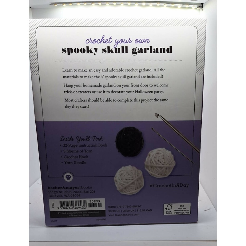 Crochetcspooky garland kit