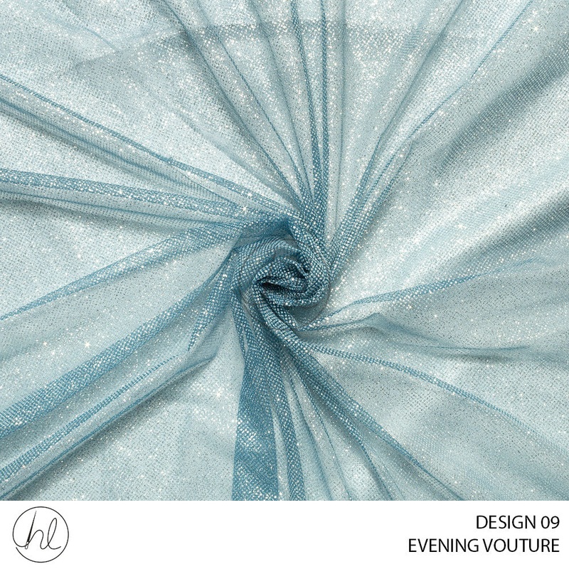Evening Couture 51 Blue Design 09 150cm Per M