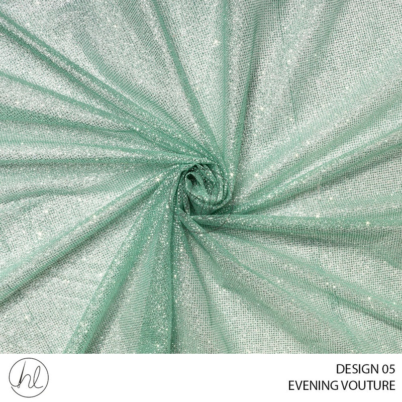 Evening Couture 51 Green Design 05 150cm Per M
