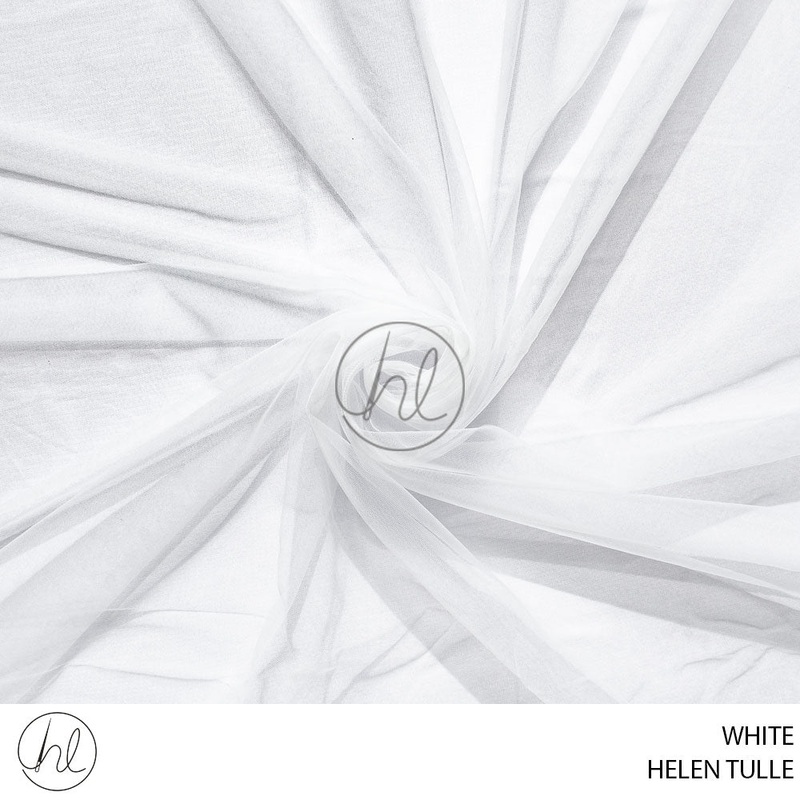 Helen Tulle 781 White 150cm Per M