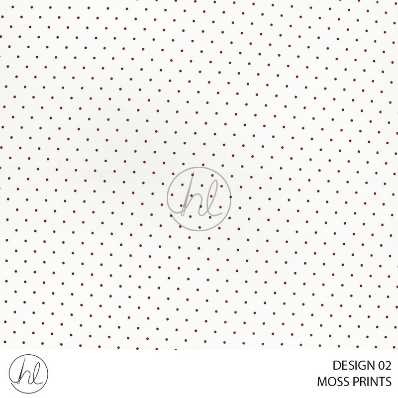Moss Print 51 Ivory Design 02 Design 02 Per M
