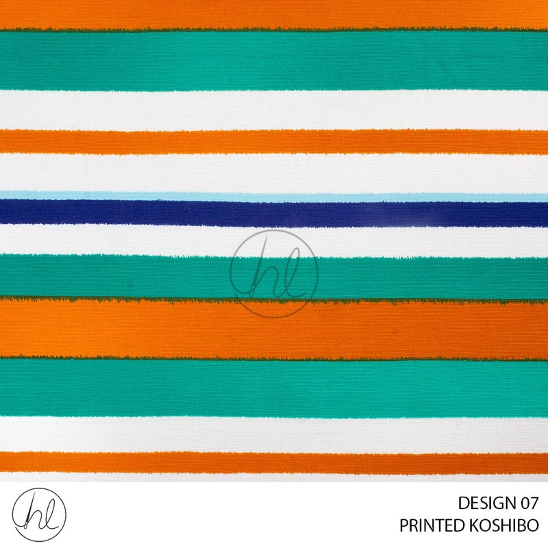 Printed Koshibo 51 Multi Design 07 150cm Per M