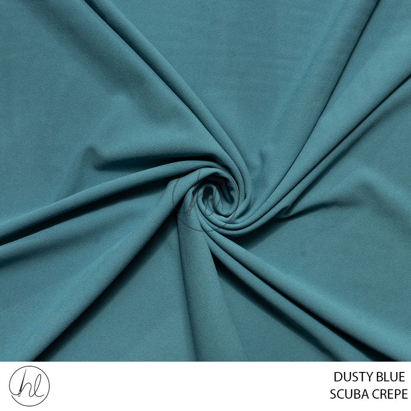 Scuba Crepe 932 Dusty Blue 150cm Per M