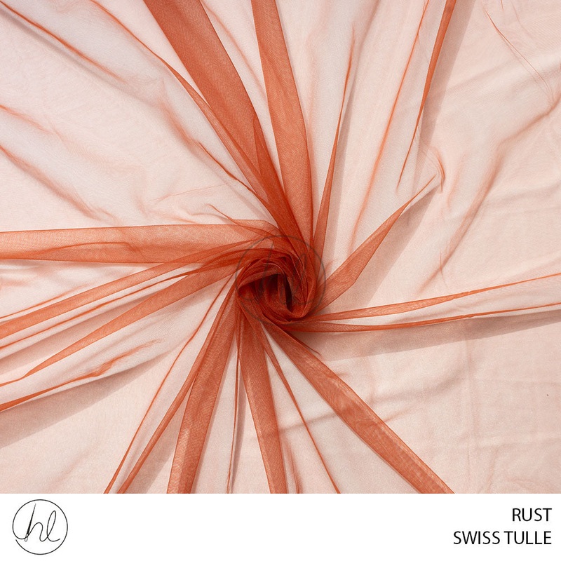 Swiss Tulle 53 Rust 3M  Per M