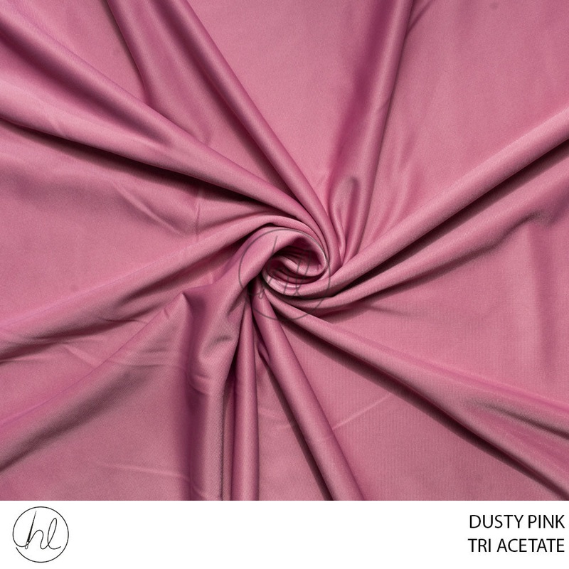 Tri Acetate 275 Dusty Pink 150cm Per M