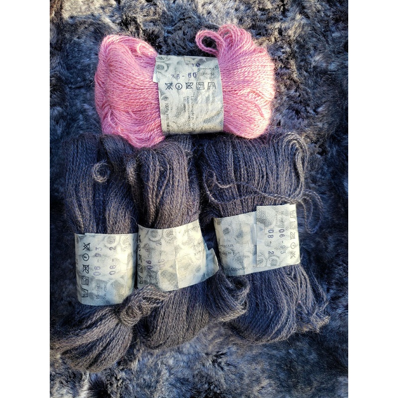 Dansk Mohair (Grey, Pink)