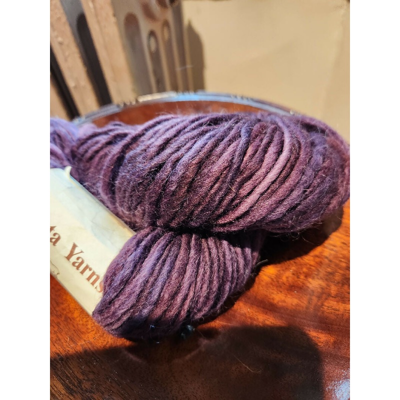 Fiesta Bulky Yarn 4 oz Plum