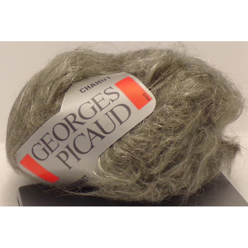 Georges Picaud 'Chahut'; Light Green Kid Mohair; 2 Skeins + reclaimed; Vintage