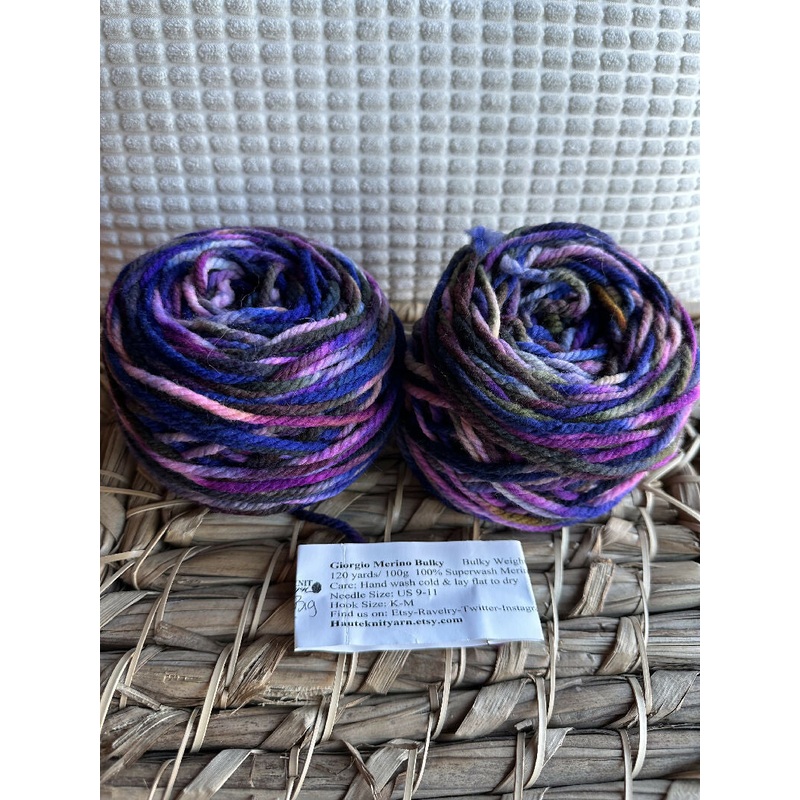 HauteKnitYarn Giorgio Merino Bulky