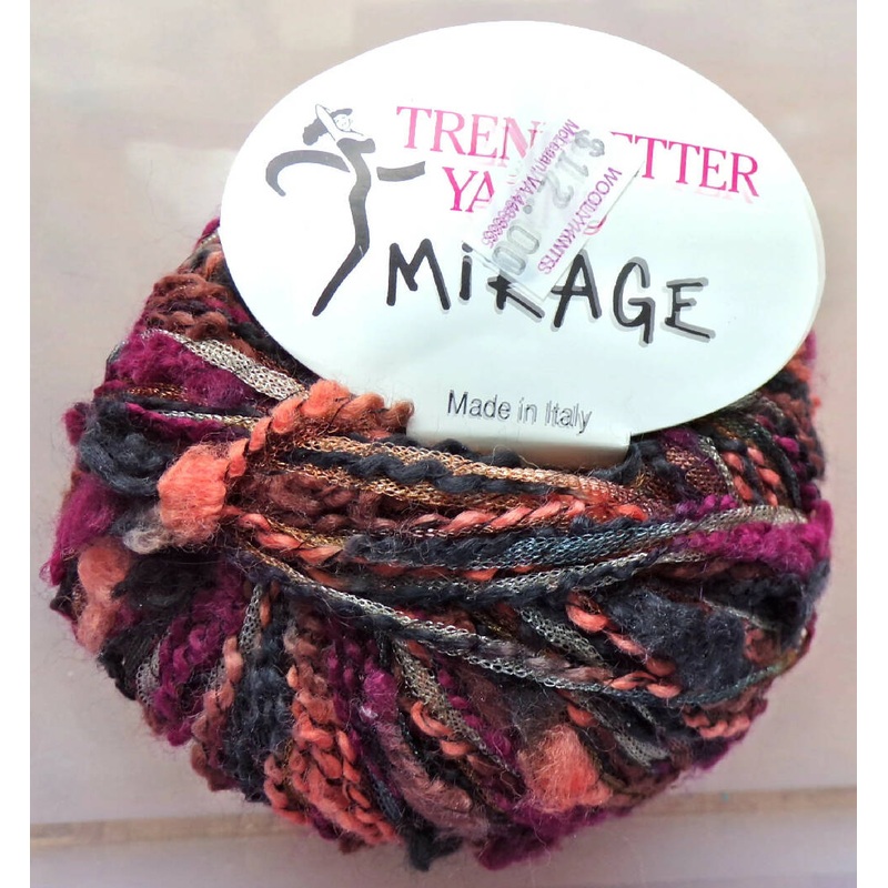 Trendsetter Yarns 'Mirage' Lot of 4 balls. Vintage