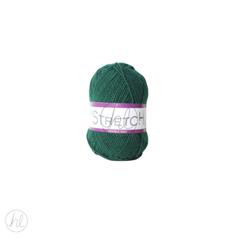 ELLE STRETCH WOOL DK  50G  BOT/GREEN FREE