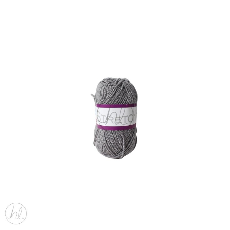 ELLE STRETCH WOOL DK  50G  GREY FREE