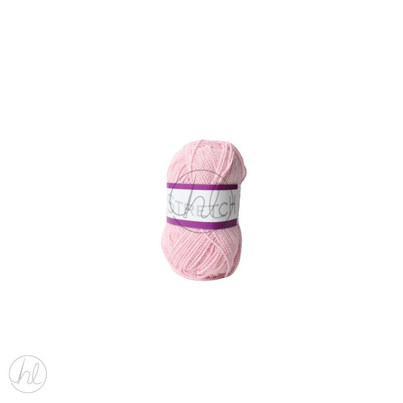 ELLE STRETCH WOOL DK  50G  PINK FREE