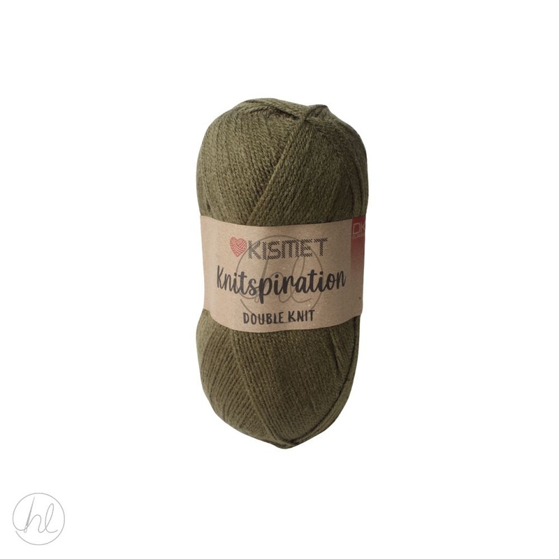 KNITSPIRATION DOUBLE KNIT 100G MILITARY FREE