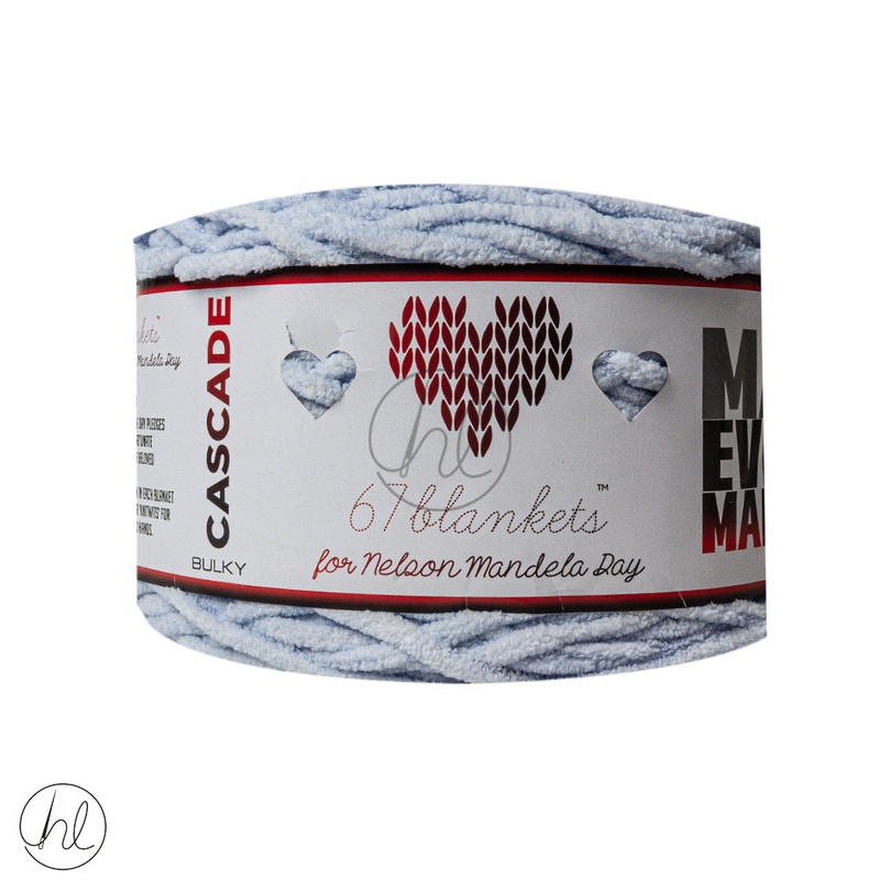 67 Blankets Cascade Bulky 300G Iceberg