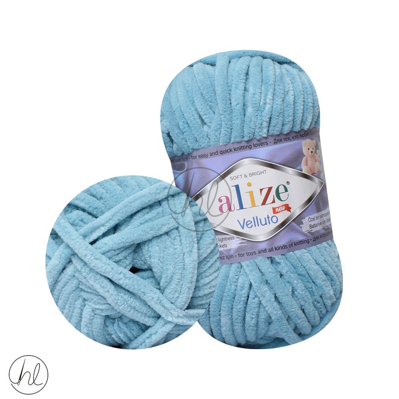 Alize Velluto DUCK EGG 100G 414