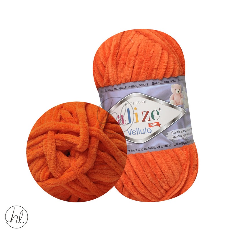 Alize Velluto ORANGE 100G 06