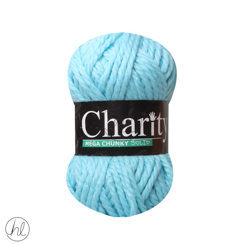 CHARITY MEGA CHUNKY SOLID 300G AQUA 027