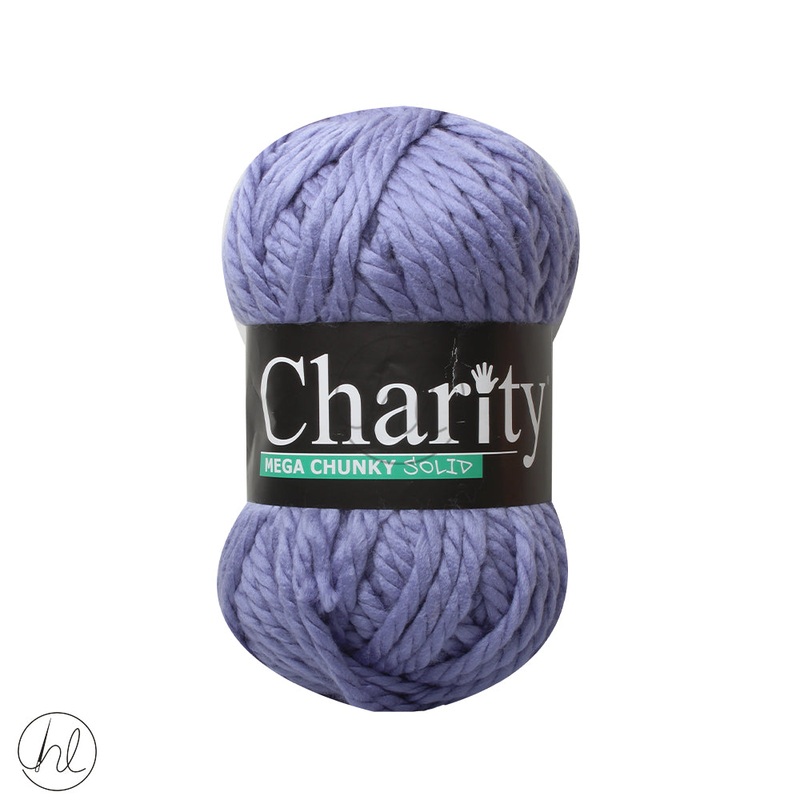 CHARITY MEGA CHUNKY SOLID 300G MAUVE 134