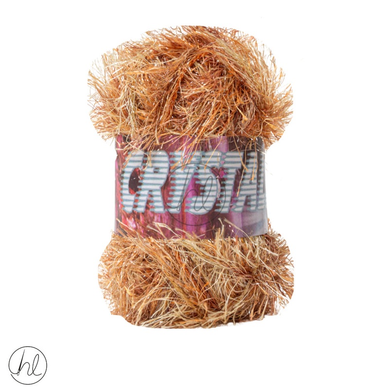 Crystal Feathers Yarn50G Camel