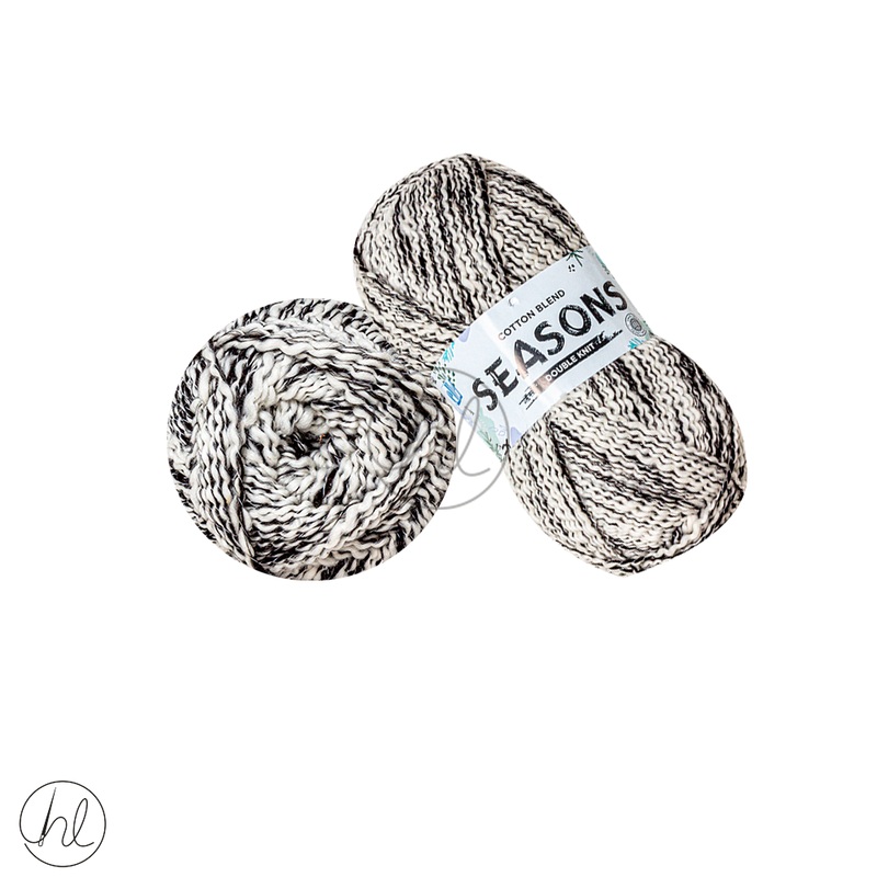 DOUBLE KNIT SEASONS COTTON BLEND 100G LUNAR ECLIPSE