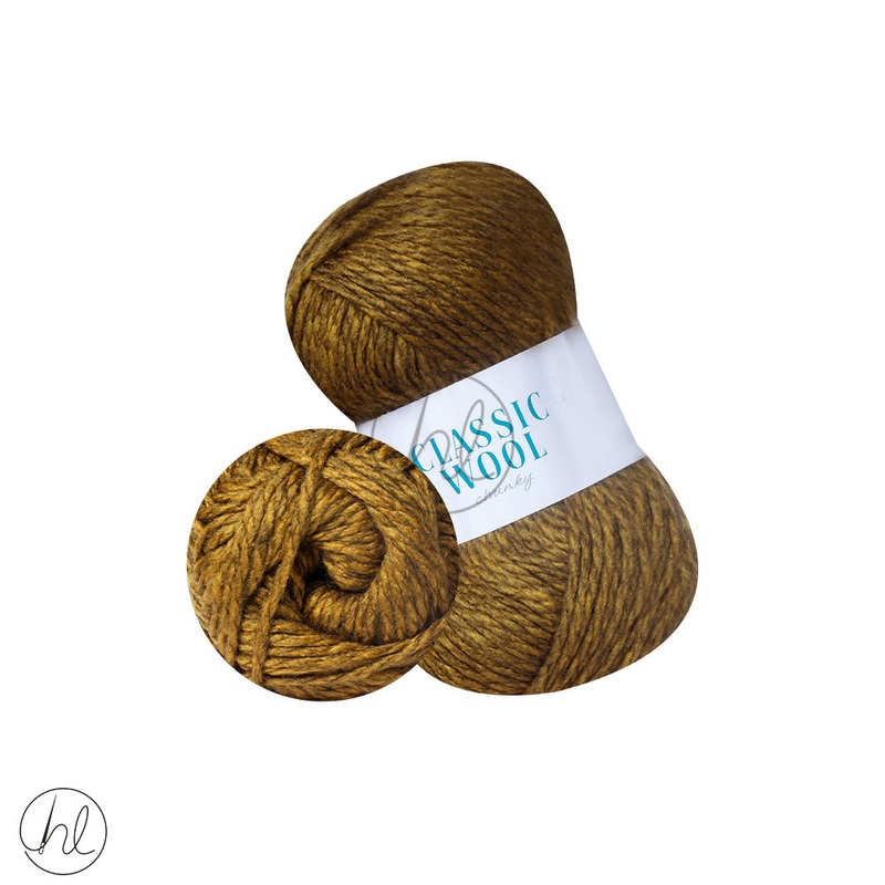 ELLE CLASSIC WOOL CHUNKY 100G MARMALADE 135