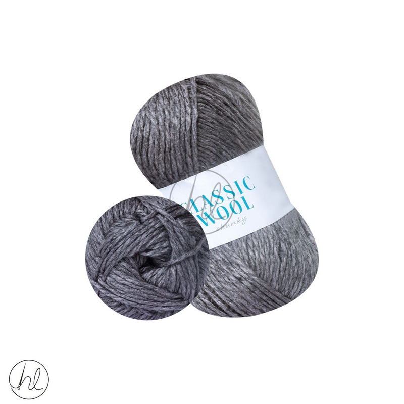 ELLE CLASSIC WOOL CHUNKY 100G TOMBSTONE 11