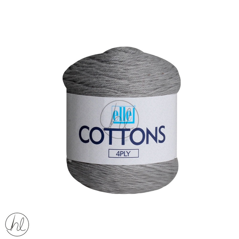 ELLE COTTONS 4PLY GREY 50G