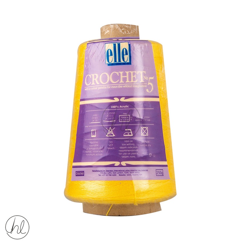 ELLE CROCHET NO.5 250G BUTTERCUP
