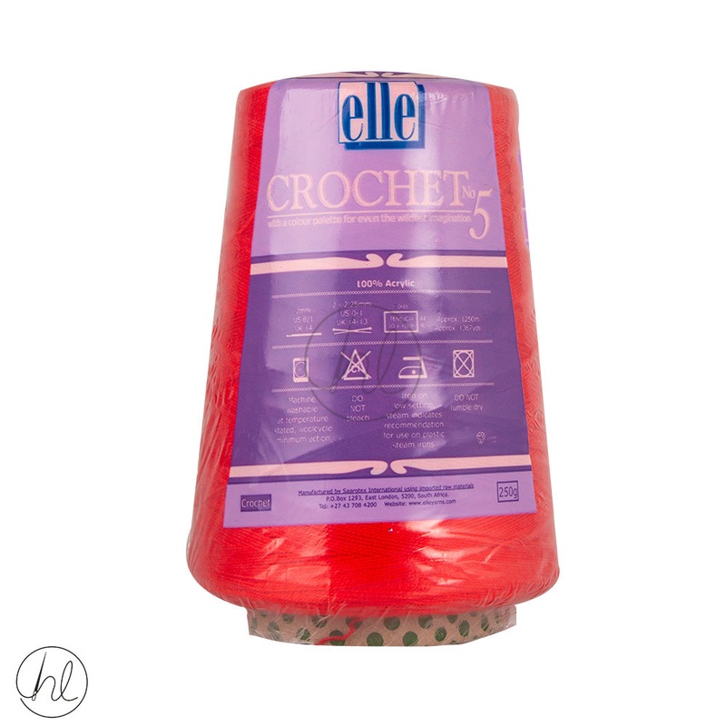 ELLE CROCHET NO.5 250G RED