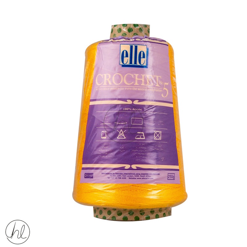 ELLE CROCHET NO.5 250G SUN GOLD