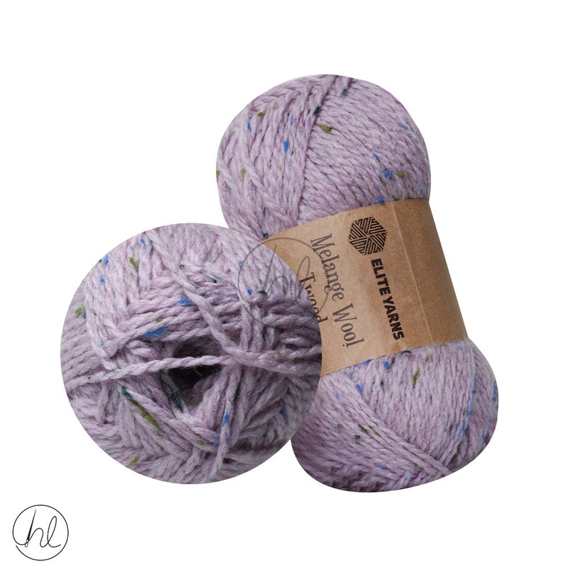 KARTOPU MELANGE TWEED 100G LILAC 1418