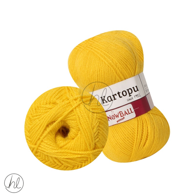 Kartopu Snowball Premium  100G YELLOW 320