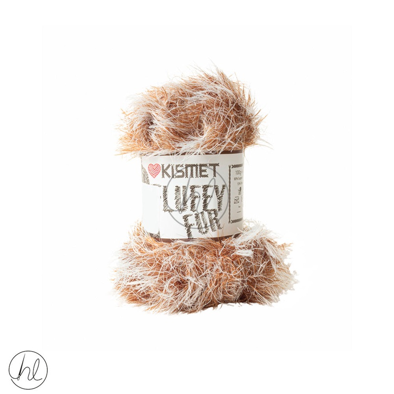 Kismet Fluffy Fur   100G CAMEL