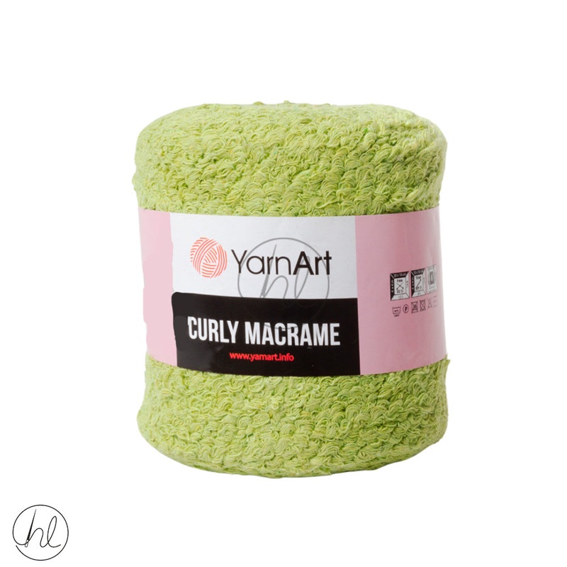 YARN ART CURLY MACRAM  500GLIME