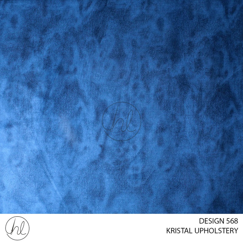 C/D Upholstery Plain Kristal Navy