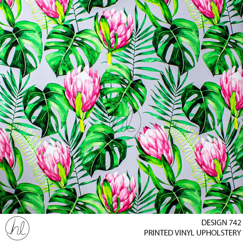 C/D Vinly PRT Protea and Leaves
