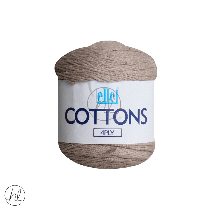 ELLE COTTONS 4PLY TAUPE 50G