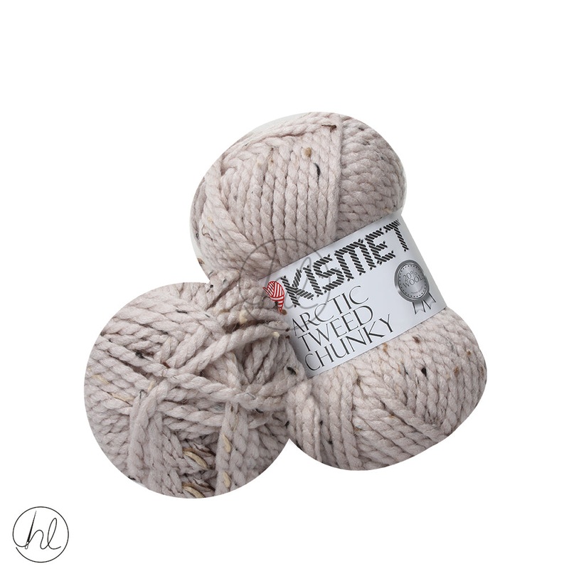 KISMET ARCTIC TWEED CHUNKY 100G DOVE 13