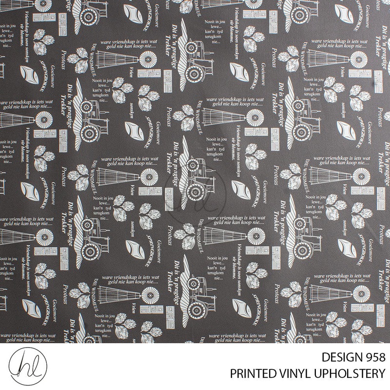 VINYL PRINTED  L/GREY ROLL ROLL 001