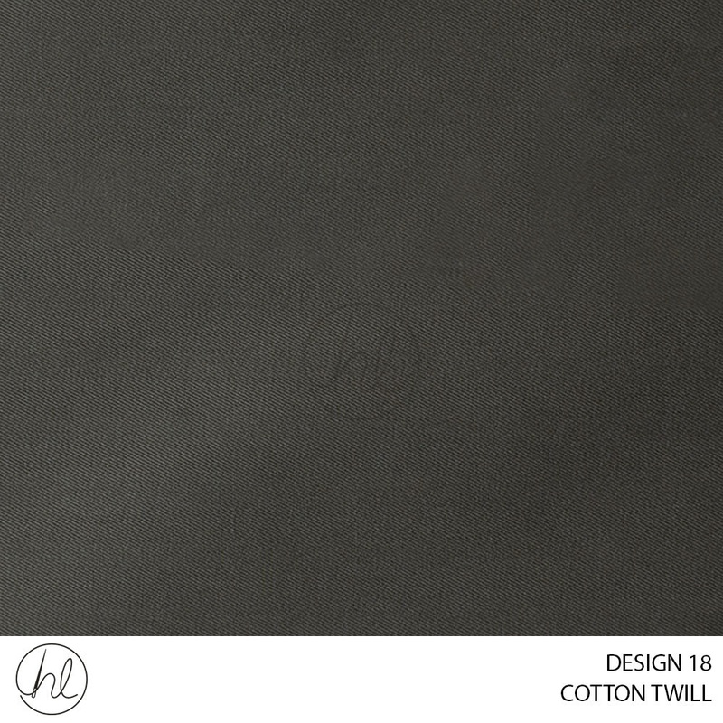 100% COTTON TWILL 160 DESIGN 18 OLIVE 150CM WIDE BUY 20M OR MORE AT R49