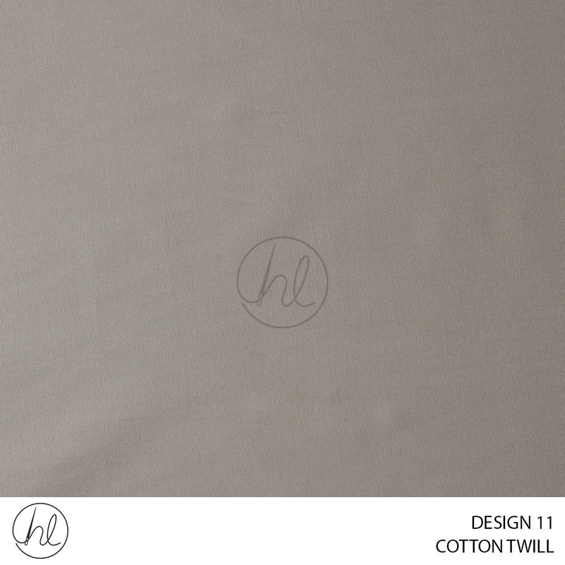 100% COTTON TWILL 58 DESIGN 11 OLIVE 150CM WIDE BUY 20M OR MORE AT R49