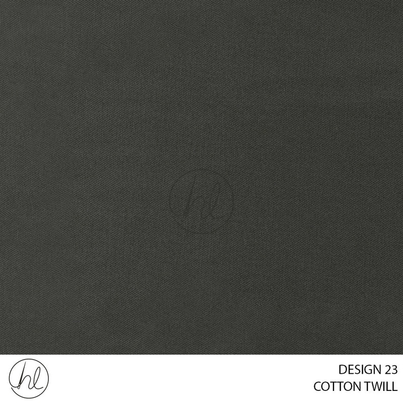 100% COTTON TWILL 704 DESIGN 23 OLIVE 150CM WIDE BUY 20M OR MORE AT R49