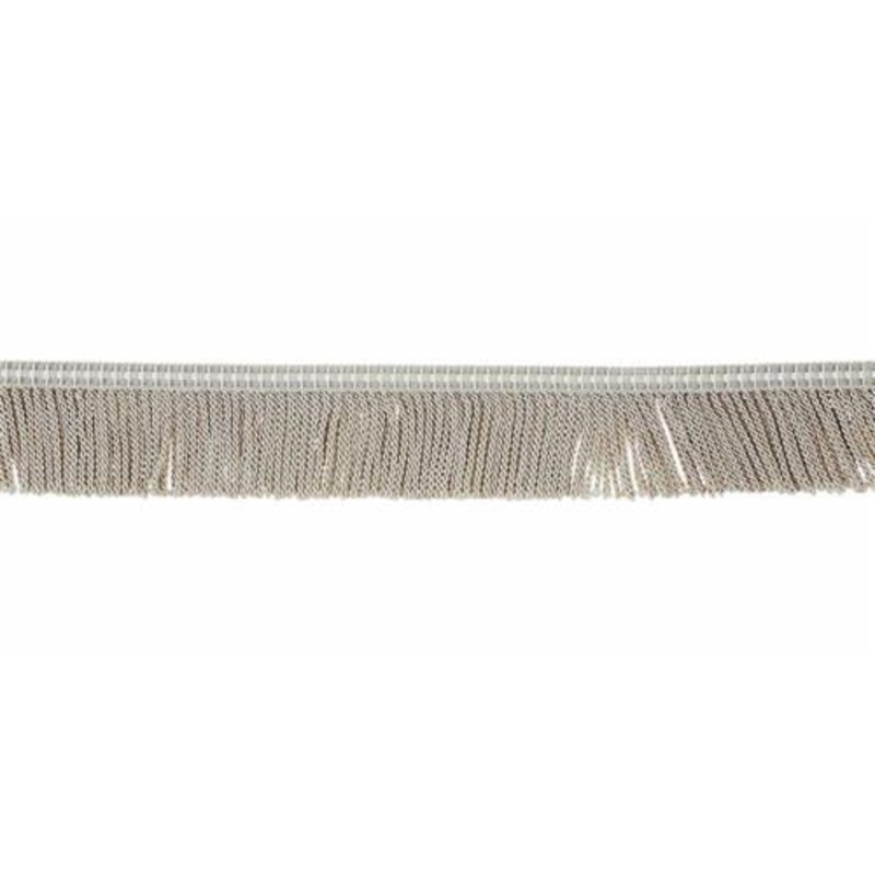 2 1/4" Bullion Fringe - Mott - Platinum