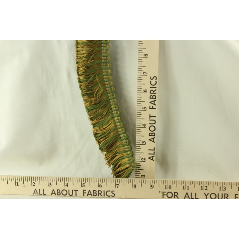 Brush Fringe Trim - 2" Greenbay Packers Green