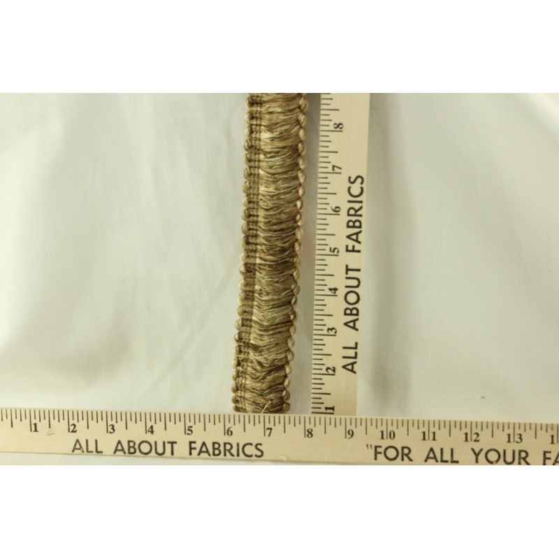 Brush Fringe Trim - 2" in Golden Tan