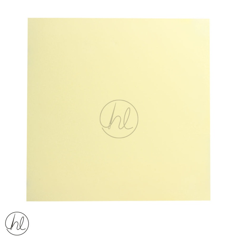 FOAM 834 40X40X73MM YELLOW MIDDLE DENSITY